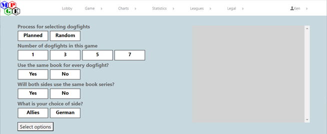 Basic settings page